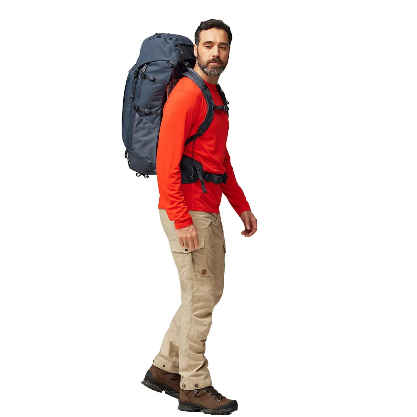 Fjällräven Vandrerygsække<Abisko Friluft 45 M/L Blå (NAVY/560)