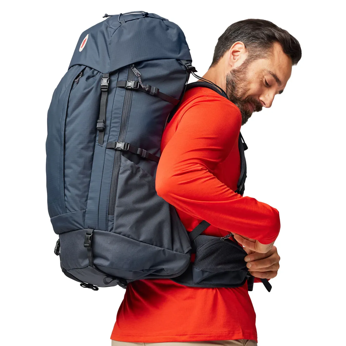 Fjällräven Vandrerygsække<Abisko Friluft 45 M/L Blå (NAVY/560)
