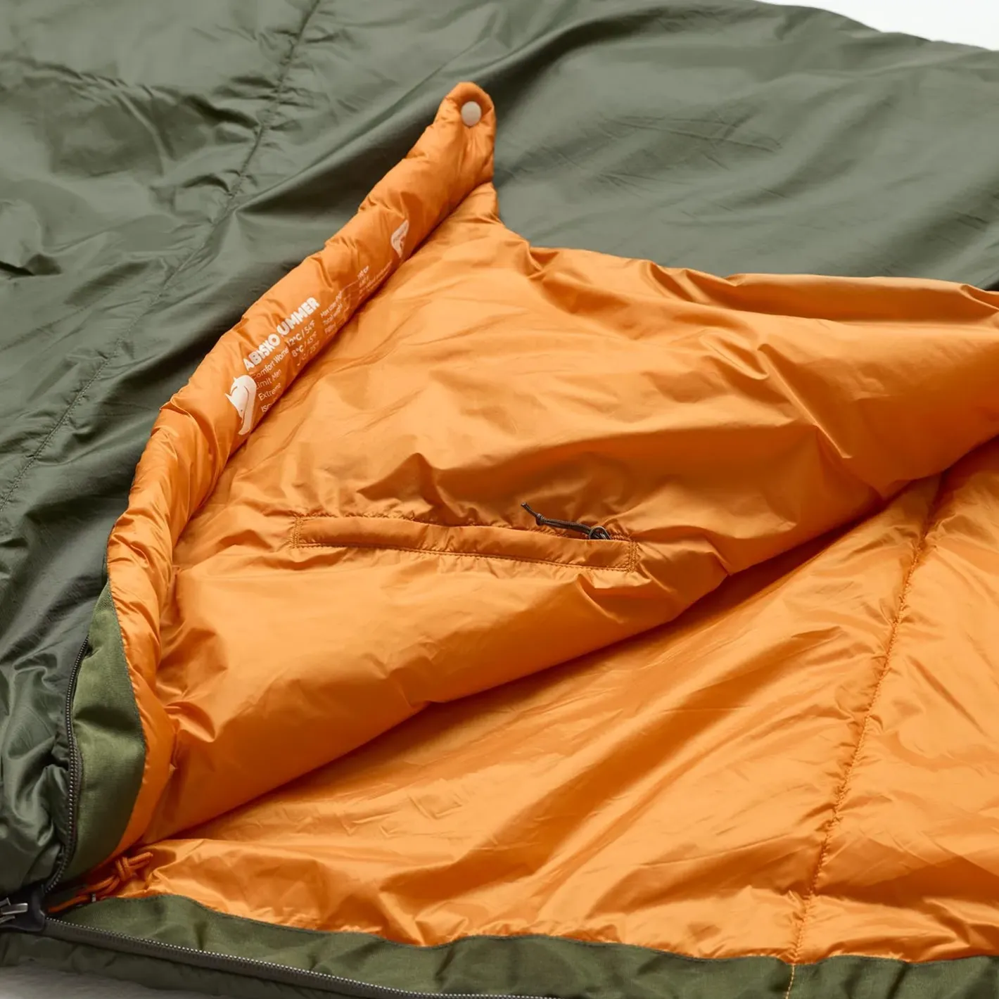 Fjällräven Fibersoveposer<Abisko Summer Grøn (OLIVE/630)