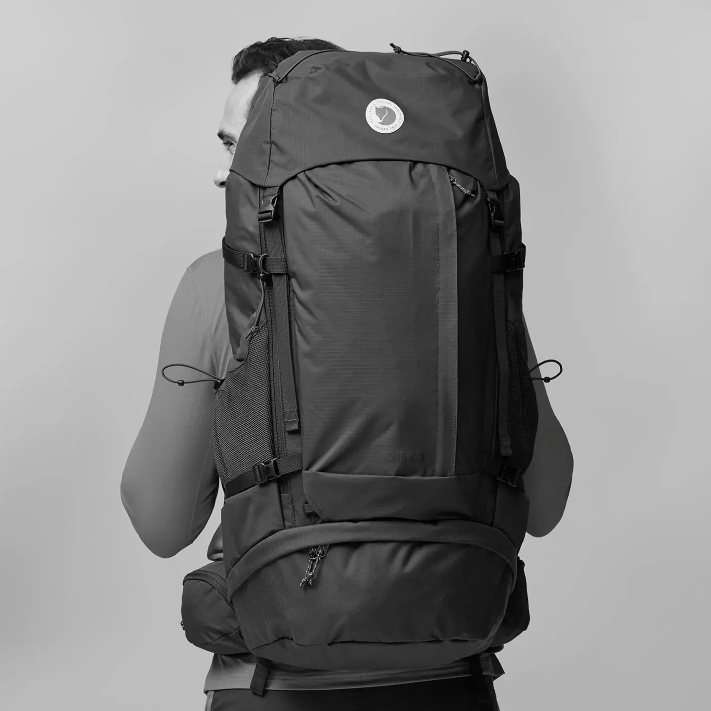 Et Grønnere Valg Vandrerygsække<Fjällräven Abisko Trek 65 M/L Sort (BLACK/550)