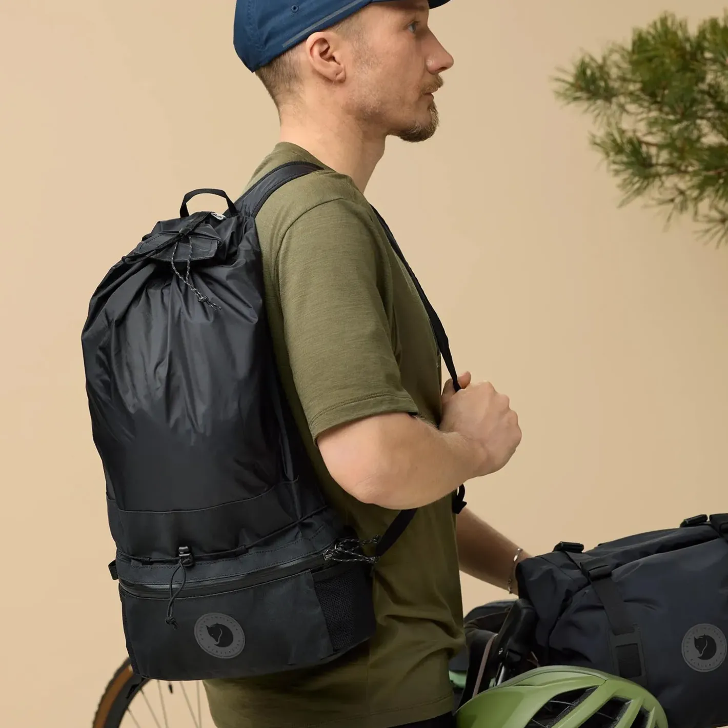 Fjällräven Cykeludstyr<Hoja Expandable Hip Pack Sort (BLACK/550)