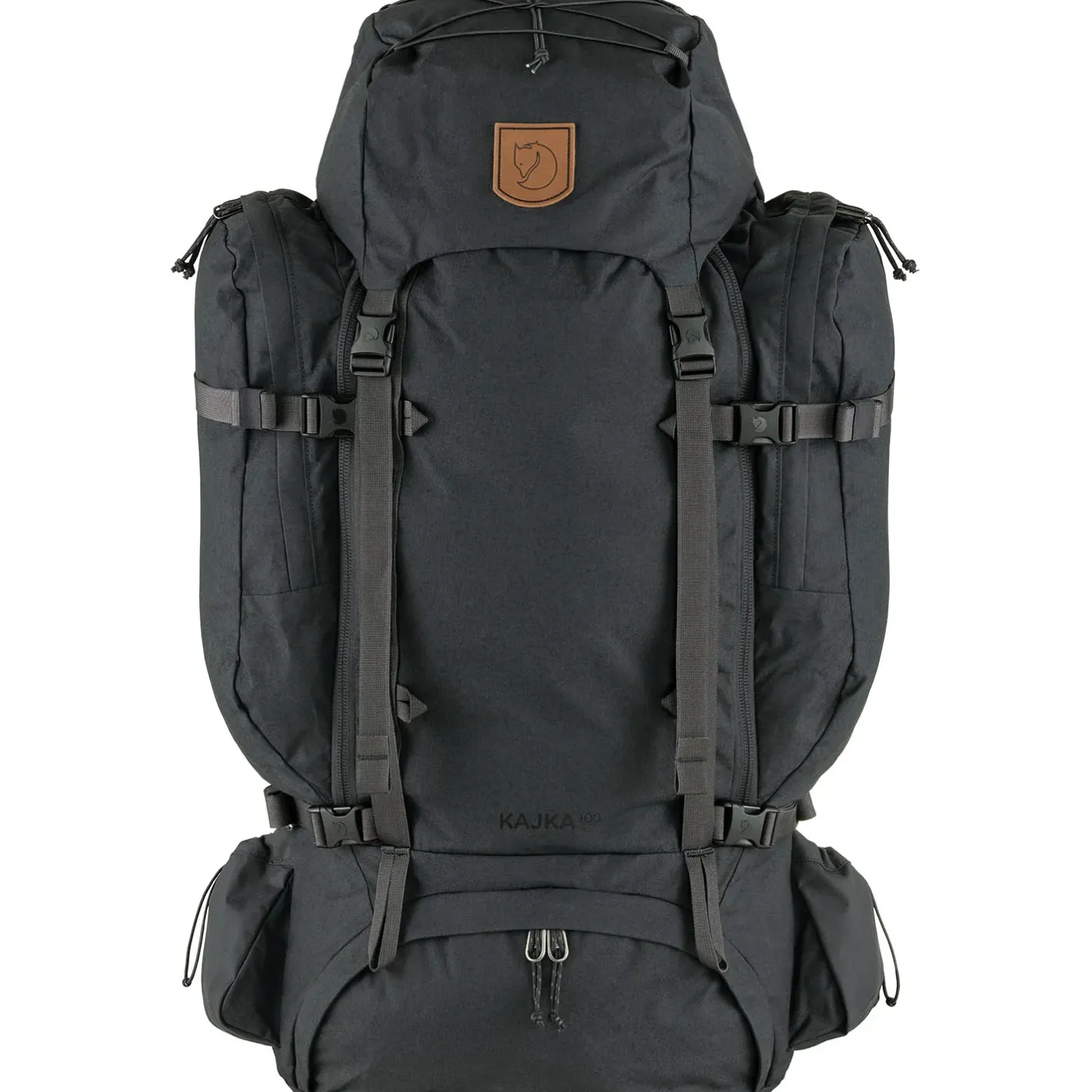 Et Grønnere Valg Vandrerygsække<Fjällräven Kajka 100 Sort (COAL BLACK/037)