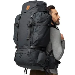 Et Grønnere Valg Vandrerygsække<Fjällräven Kajka 100 Sort (COAL BLACK/037)