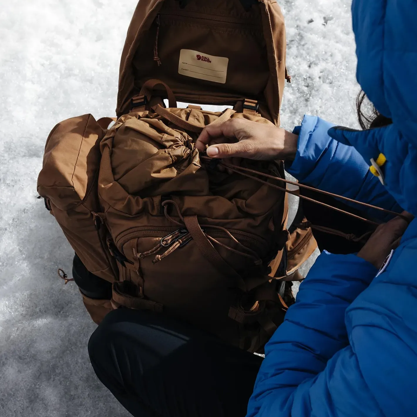 Et Grønnere Valg Vandrerygsække<Fjällräven Kajka 35 S/M Beige (KHAKI DUST/228)