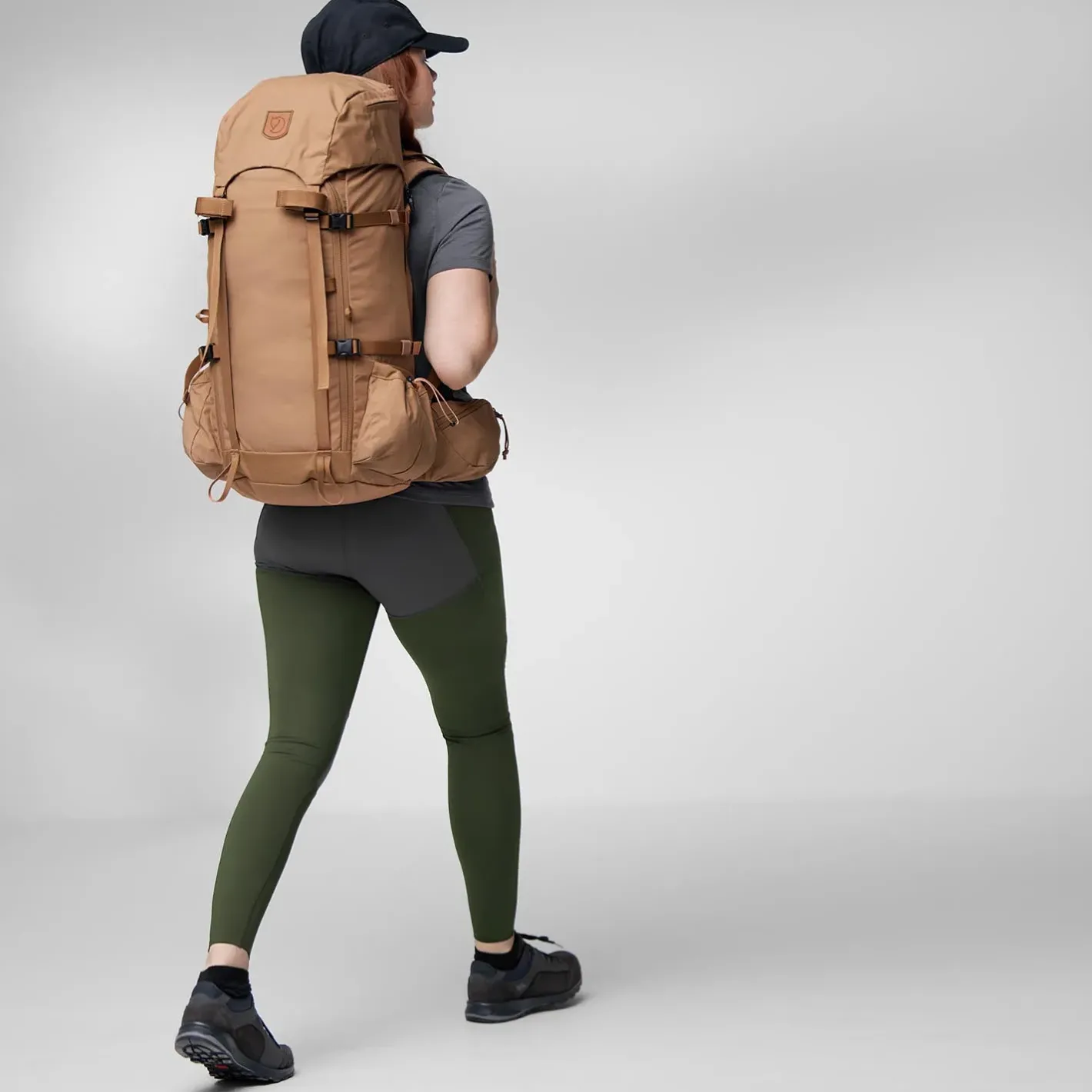 Et Grønnere Valg Vandrerygsække<Fjällräven Kajka 35 S/M Beige (KHAKI DUST/228)