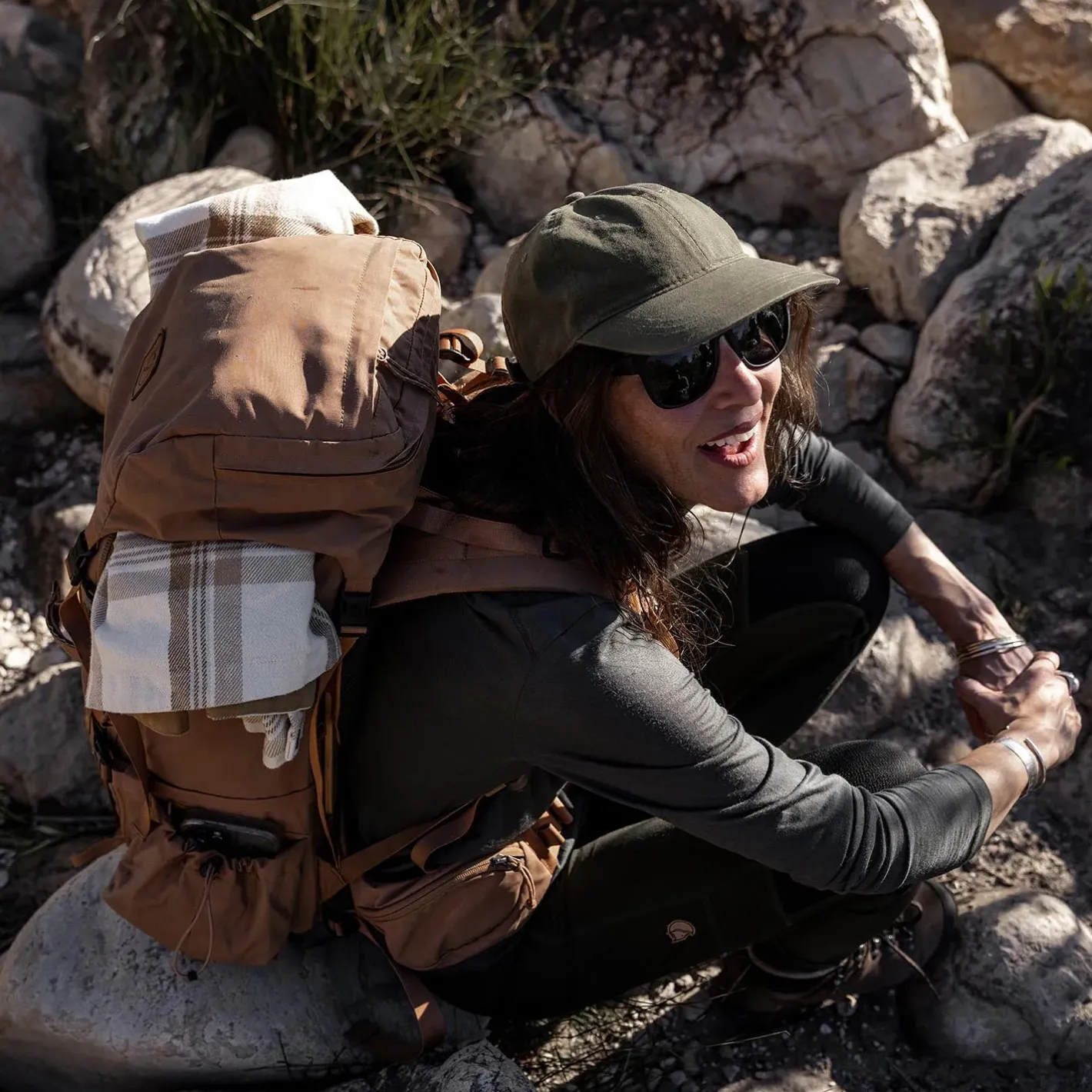 Et Grønnere Valg Vandrerygsække<Fjällräven Kajka 35 S/M Beige (KHAKI DUST/228)