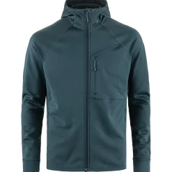 Fjällräven Fleece- Og Uldtrøjer<Mens Abisko Grid Fleece Hoodie