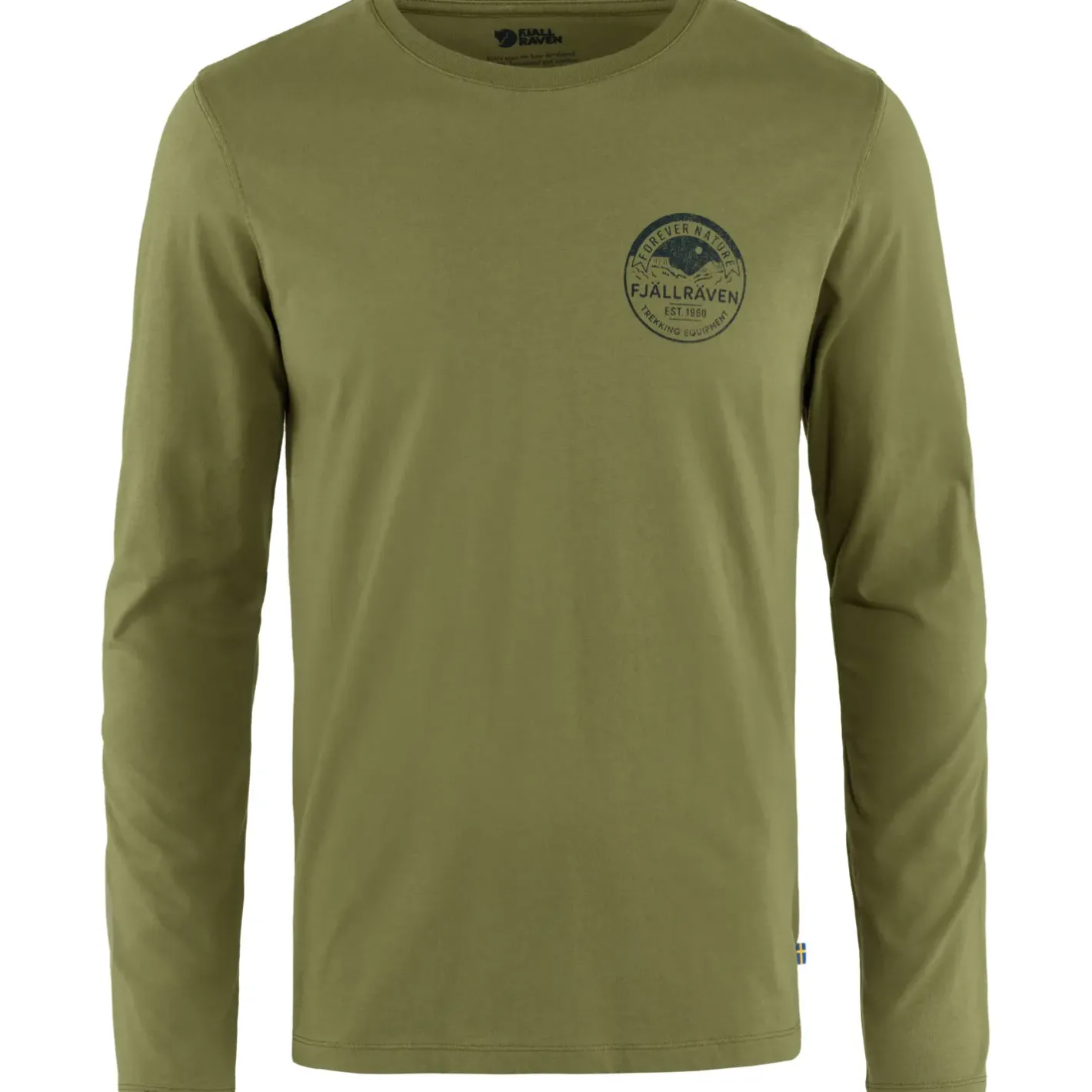 Et Grønnere Valg T-Shirts<Fjällräven Mens Forever Nature Badge L/S