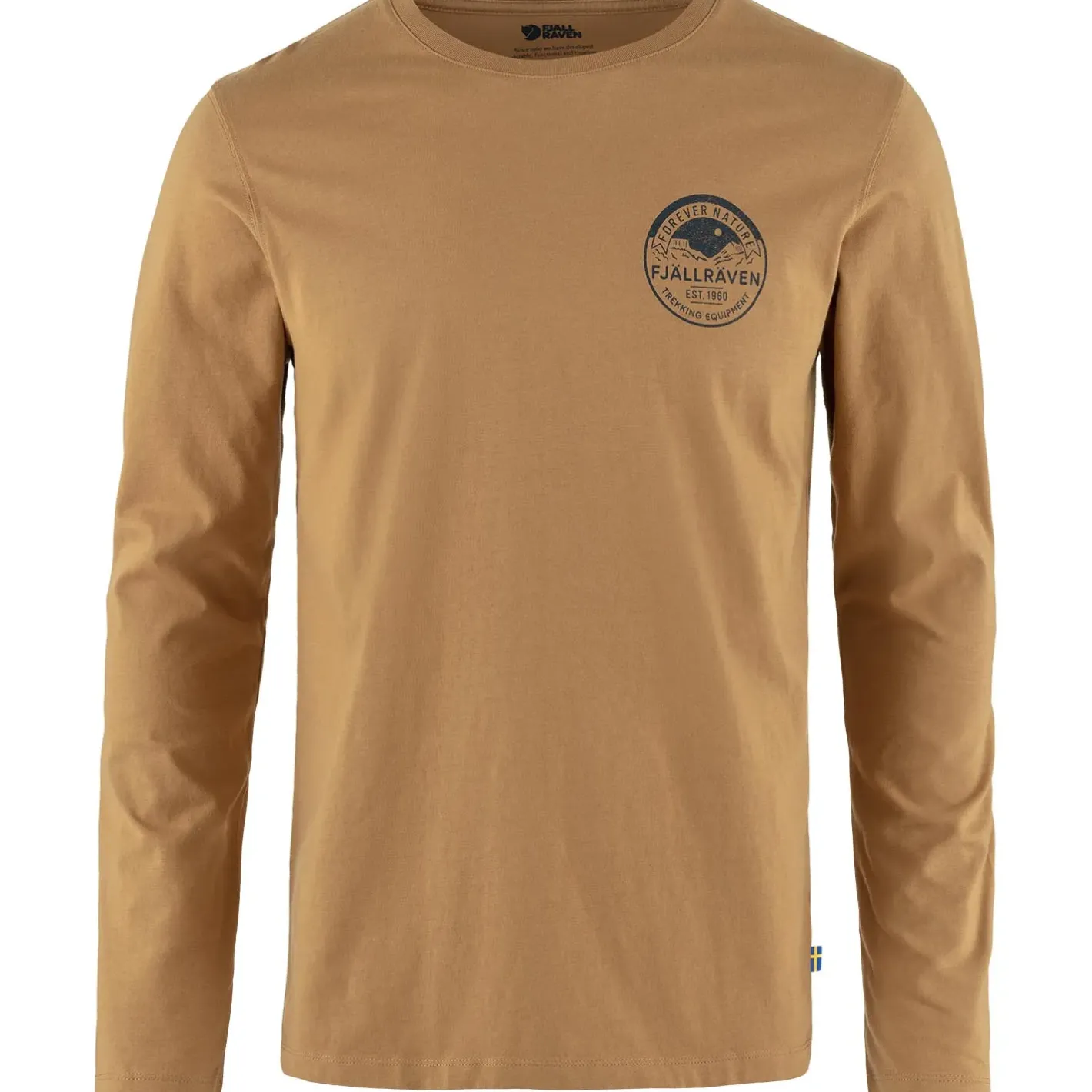 Et Grønnere Valg T-Shirts<Fjällräven Mens Forever Nature Badge L/S