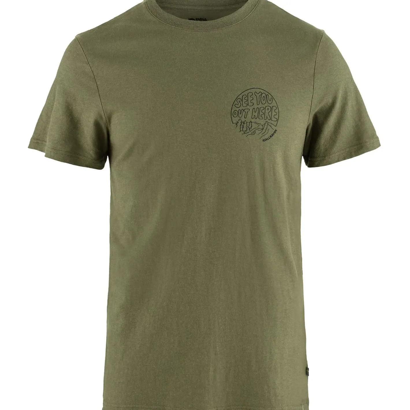 Fjällräven T-Shirts<Mens Hemp Blend Out Here T-shirt