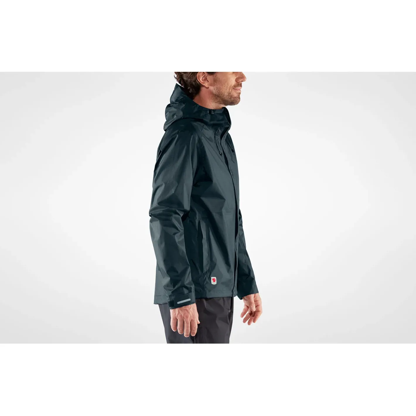 Et Grønnere Valg Vandtætte Jakker<Fjällräven Mens High Coast Hydratic Jacket Sort (BLACK/550)
