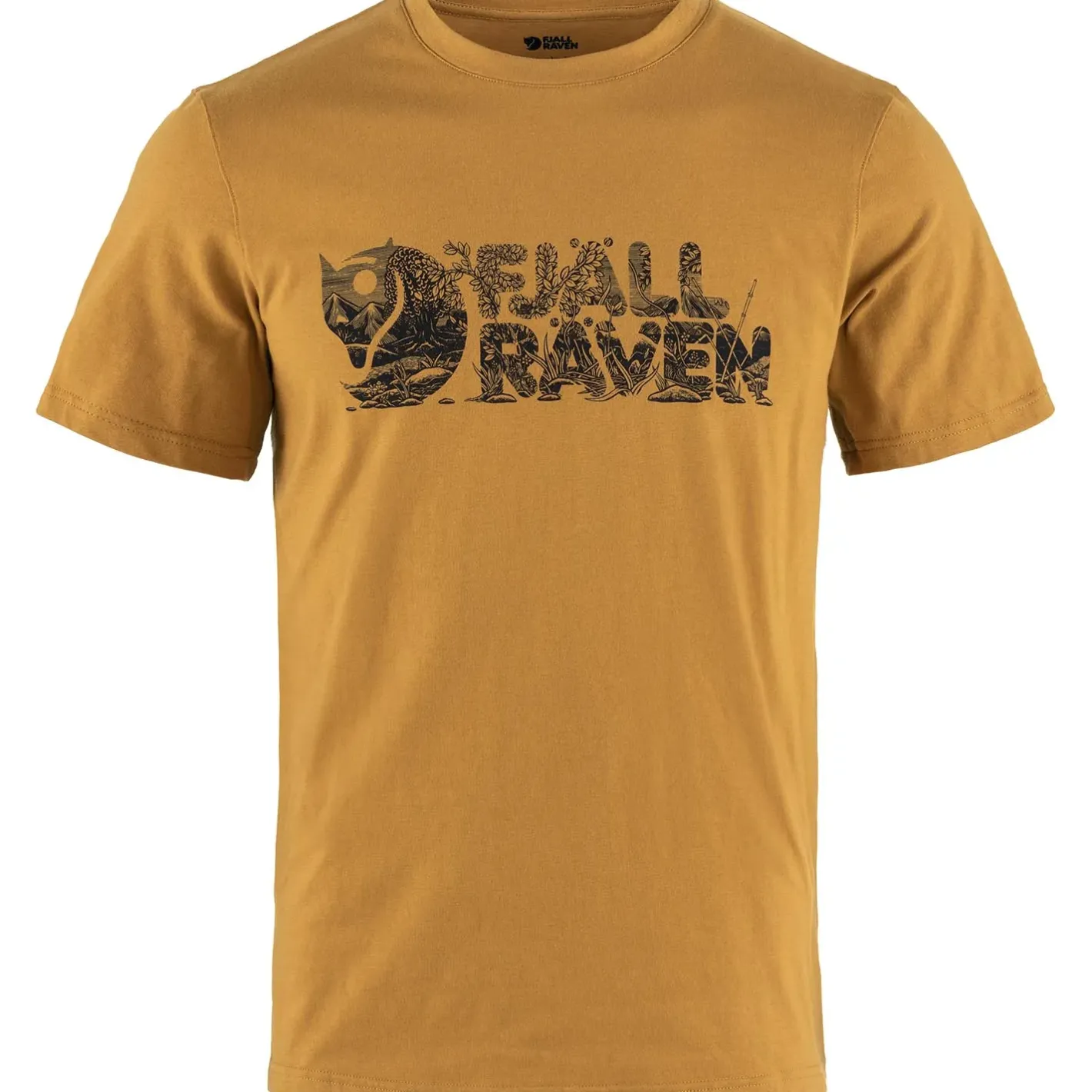 Et Grønnere Valg T-Shirts<Fjällräven Mens Lush Logo T-shirt
