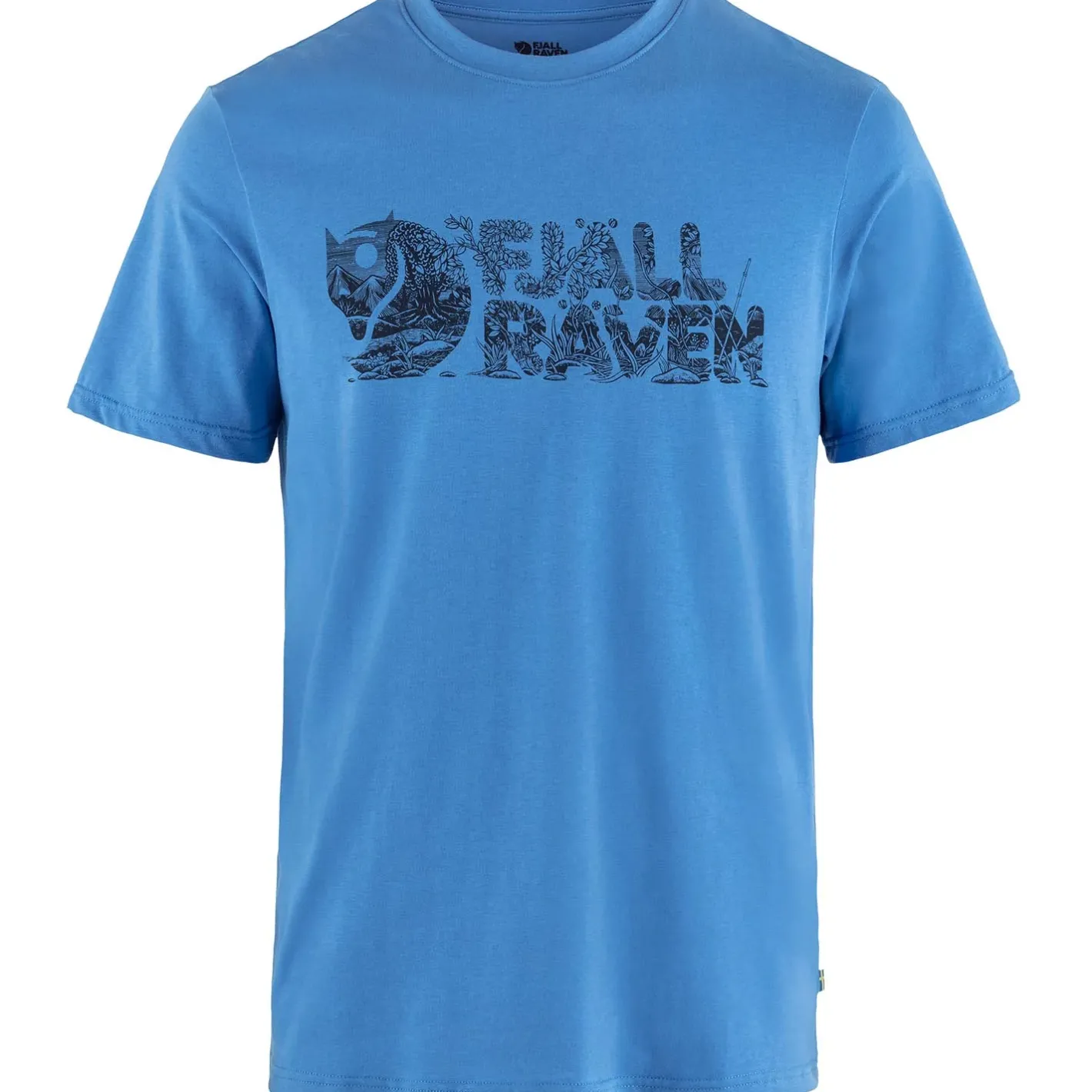 Et Grønnere Valg T-Shirts<Fjällräven Mens Lush Logo T-shirt