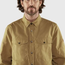 Et Grønnere Valg Softshelljakker<Fjällräven Mens Singi Overshirt Brun (BUCKWHEAT BROWN/232)