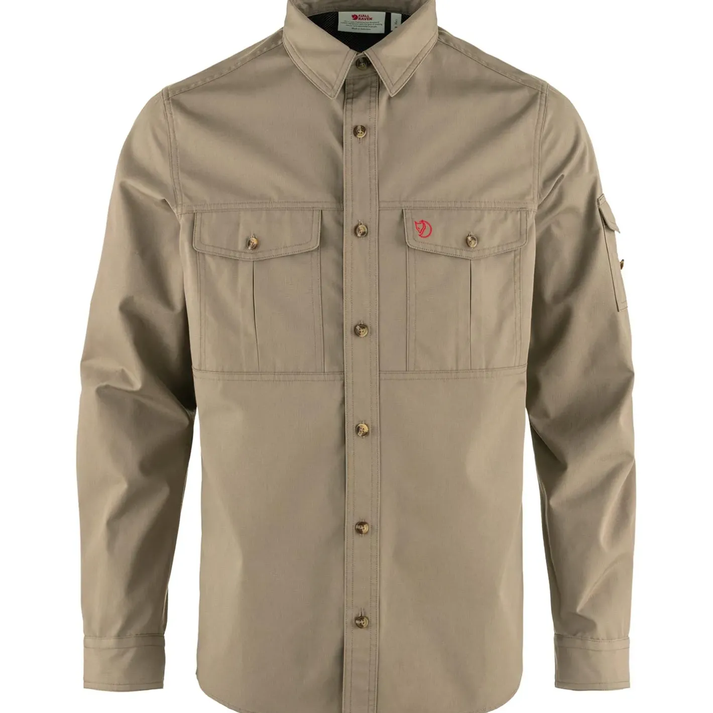 Et Grønnere Valg Skjorter<Fjällräven Mens Singi Trekking Shirt L/S Brun (SUEDE BROWN/244)