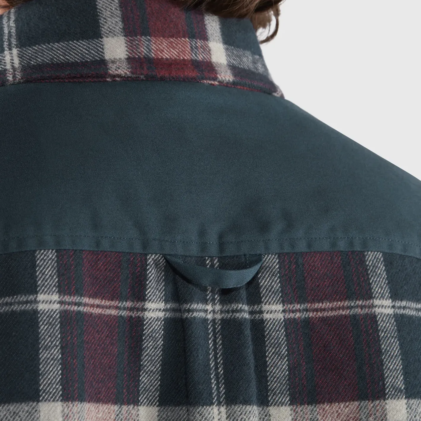 Fjällräven Skjorter<Mens Övik Twill Shirt F2021 model Blå (DARK NAVY-DARK GARNET/555-356)