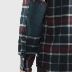 Fjällräven Skjorter<Mens Övik Twill Shirt F2021 model Blå (DARK NAVY-DARK GARNET/555-356)