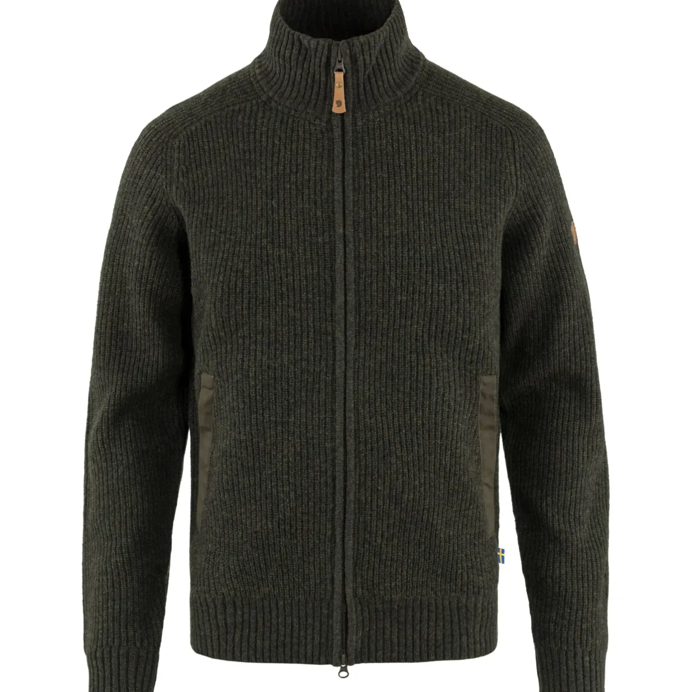 Fjällräven Fleece- Og Uldtrøjer<Mens Övik Zip Cardigan Knit