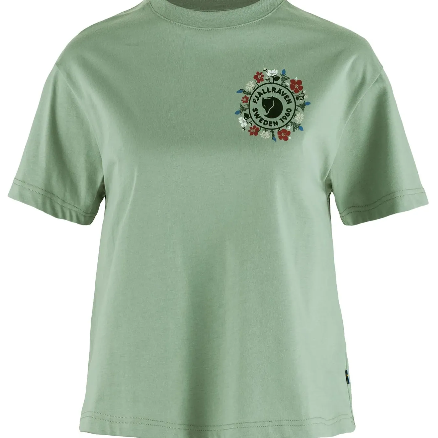 Fjällräven T-Shirts<Womens Fjällblomster Logo T-shirt