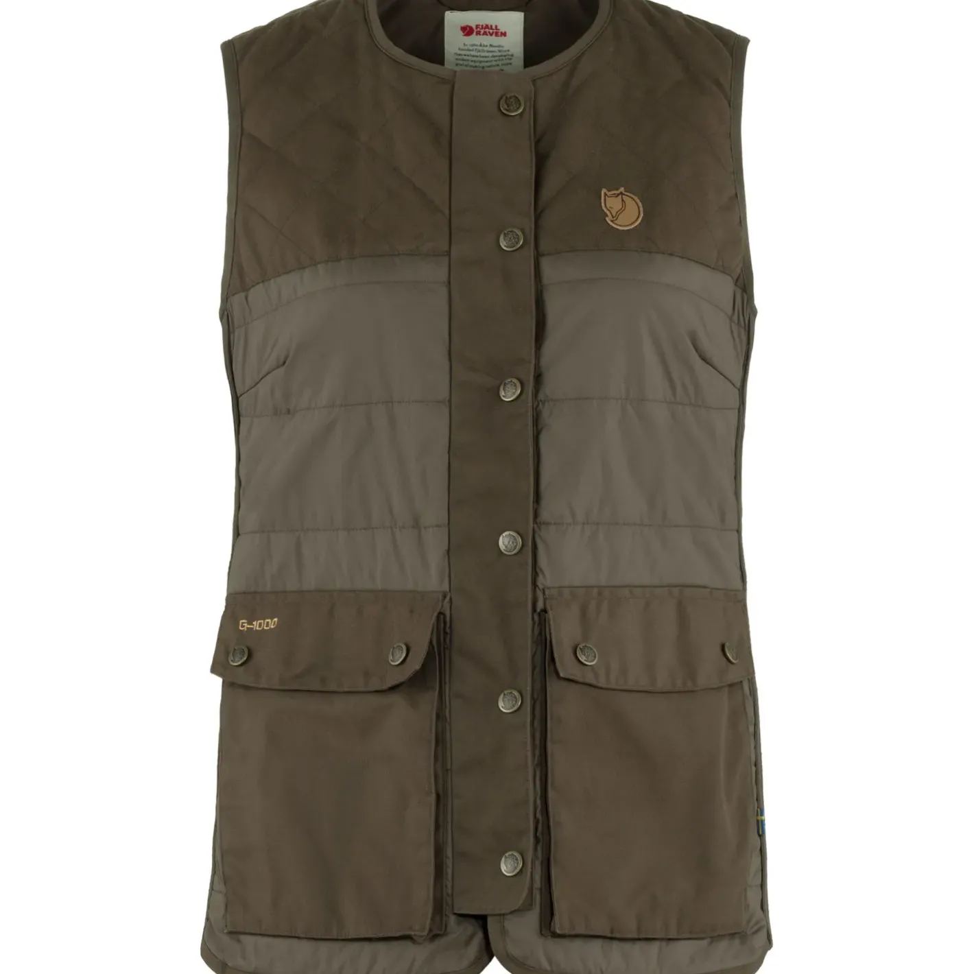 Et Grønnere Valg Veste<Fjällräven Womens Forest Wool Padded Vest