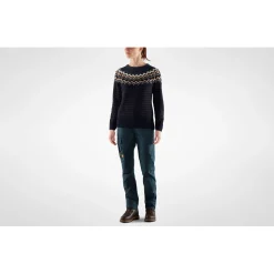 Et Grønnere Valg Bukser<Fjällräven Womens Karla Lite Trousers Blå (DARK NAVY/555)