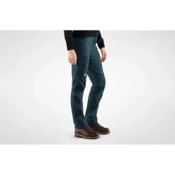 Et Grønnere Valg Bukser<Fjällräven Womens Karla Lite Trousers Blå (DARK NAVY/555)
