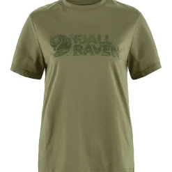 Et Grønnere Valg T-Shirts<Fjällräven Womens Lush Logo T-shirt