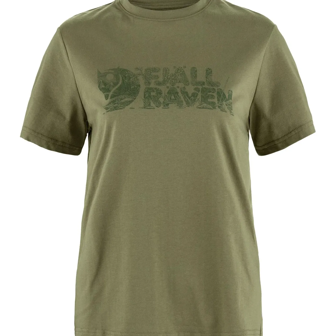 Et Grønnere Valg T-Shirts<Fjällräven Womens Lush Logo T-shirt