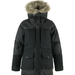 Fjällräven Varme Jakker<Womens Polar Expedition Parka Grå (IRON GREY-BLACK/048-550)