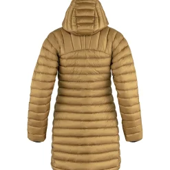 Et Grønnere Valg Varme Jakker<Fjällräven Womens Snow Flake Parka 2019 model Brun (BUCKWHEAT BROWN/232)