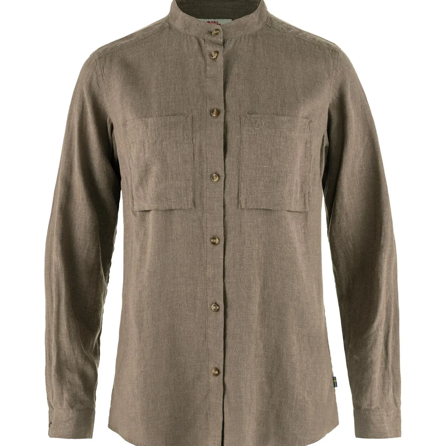 Et Grønnere Valg Skjorter<Fjällräven Womens Övik Hemp Shirt L/S