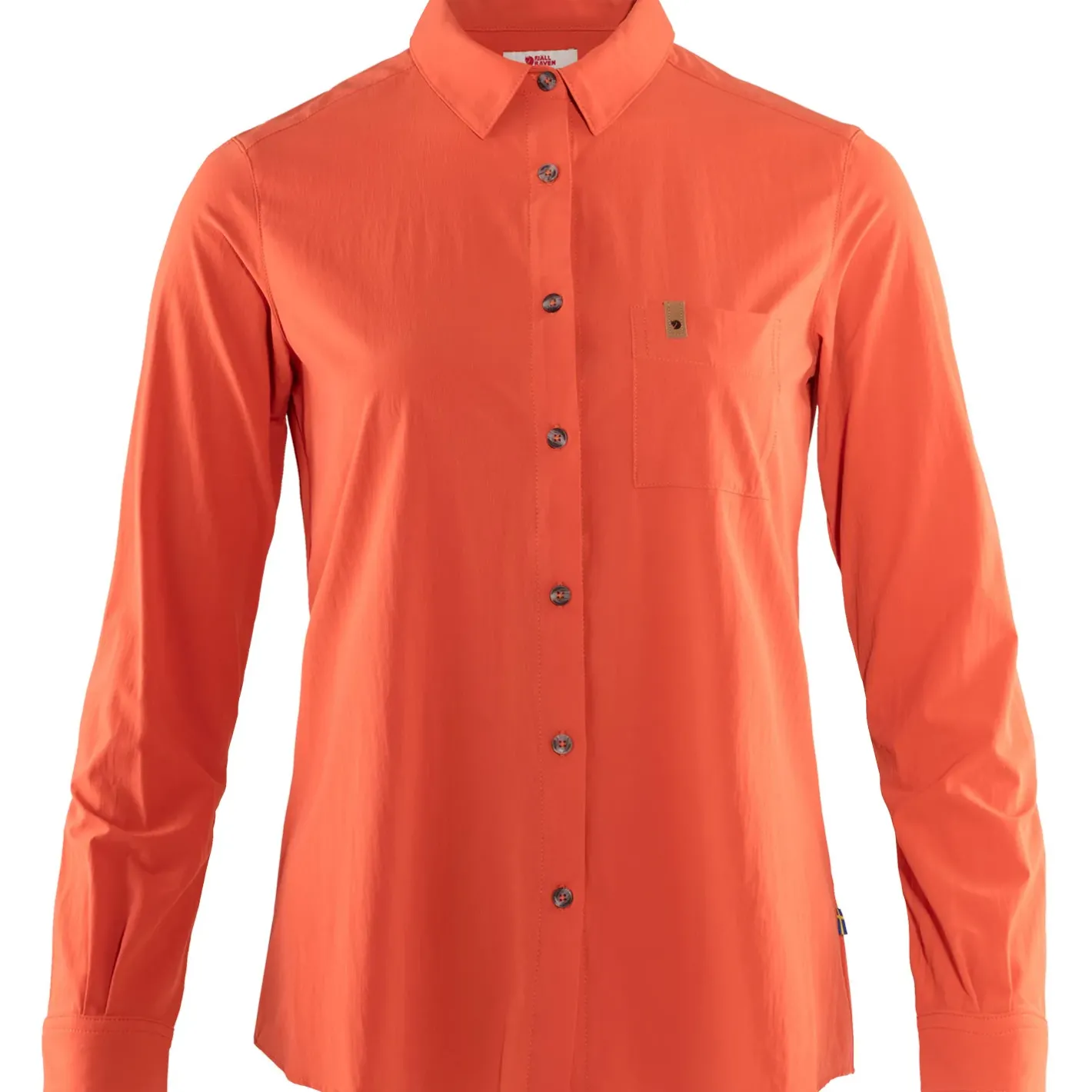 Et Grønnere Valg Skjorter<Fjällräven Womens Övik Lite Shirt L/S