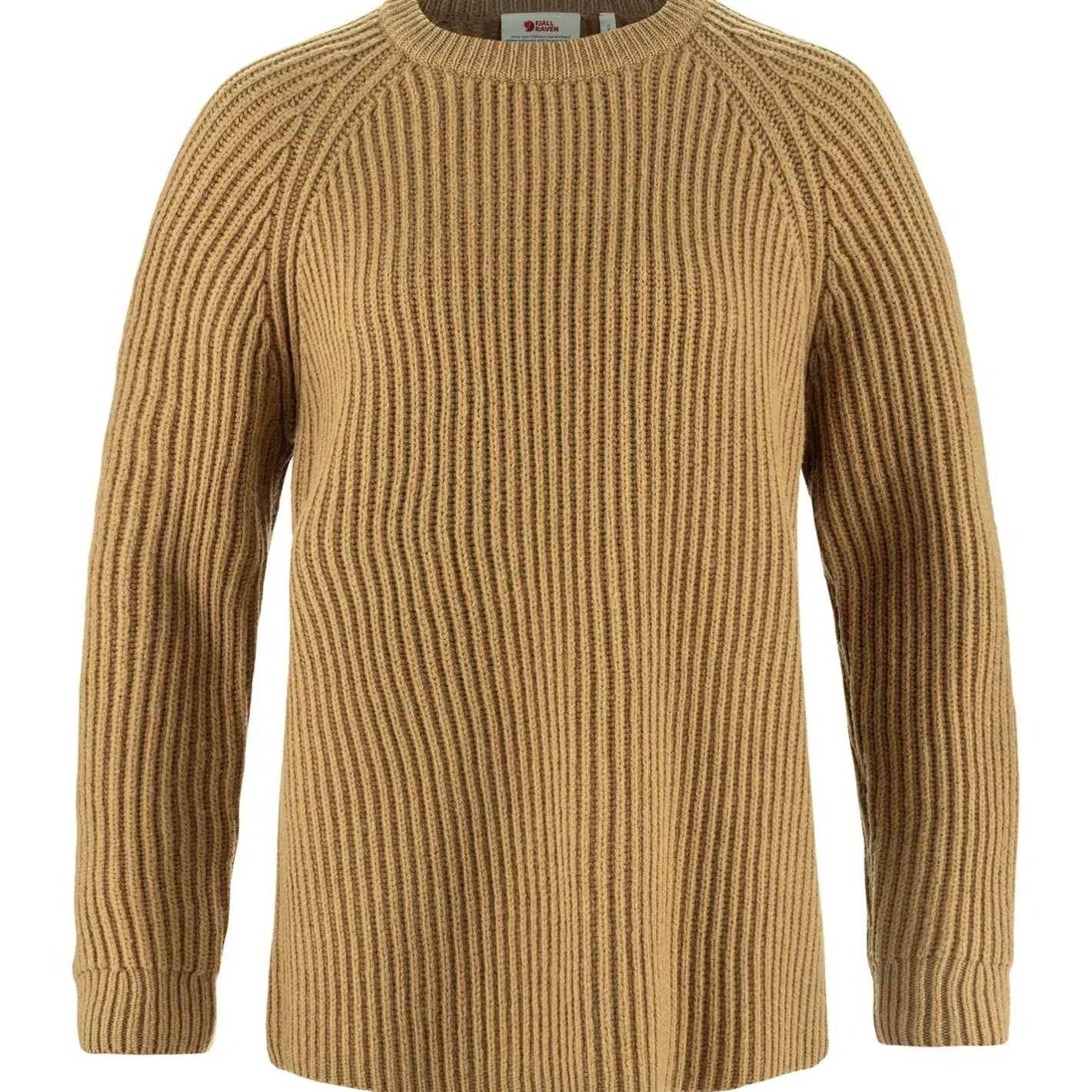 Fjällräven Sweaters Og Pullovers<Womens Övik Rib Sweater Brun (BUCKWHEAT BROWN/232)