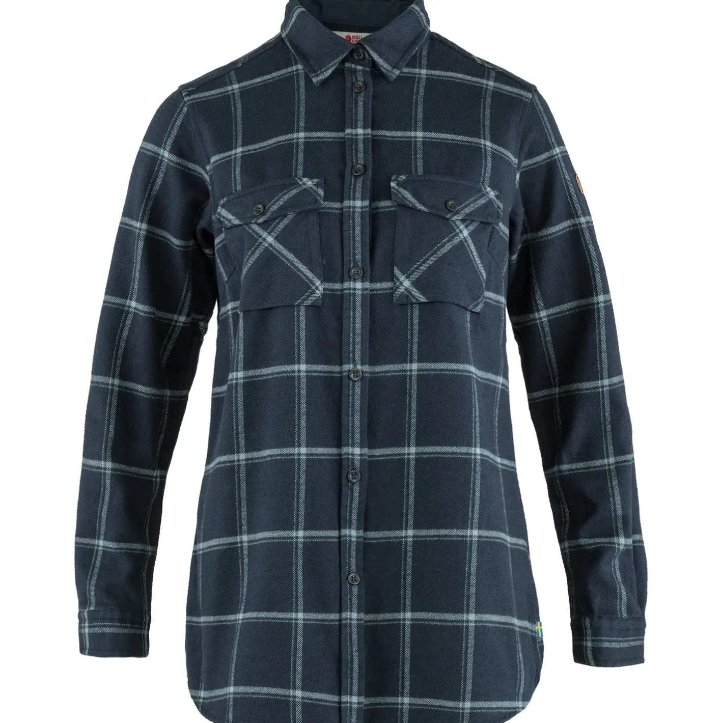 Fjällräven Skjorter<Womens Övik Twill Shirt L/S F2021 model