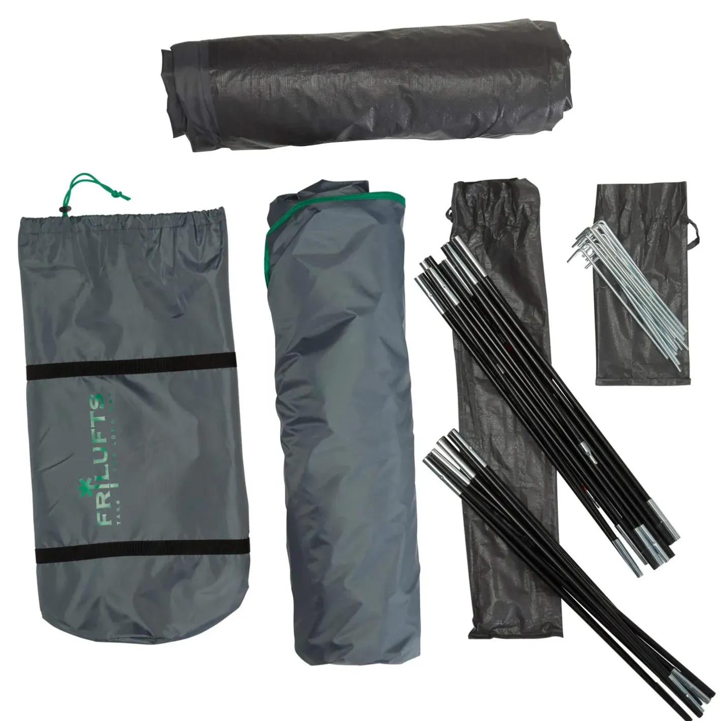 Frilufts 2 Personers Telte<Barry 2 Grøn (SILVER PINE/BLACK)