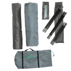 Frilufts 3 Personers Telte<Barry 3 Grøn (SILVER PINE/BLACK)