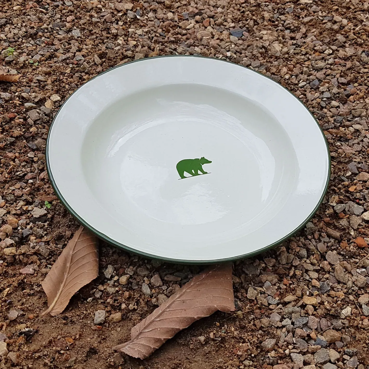 Friluftsland Bestik, Tallerkener Og Kopper<Enamel Bowl Bear Logo
