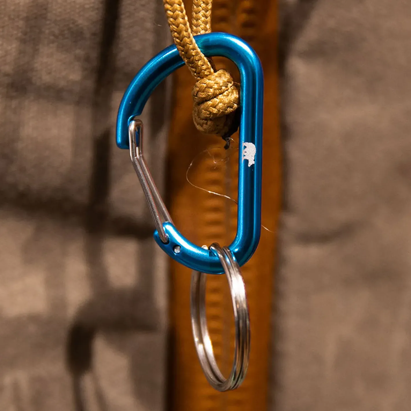 Friluftsland Tilbehør Til Rejseudstyr<Logo Mini Carabiner 40mm