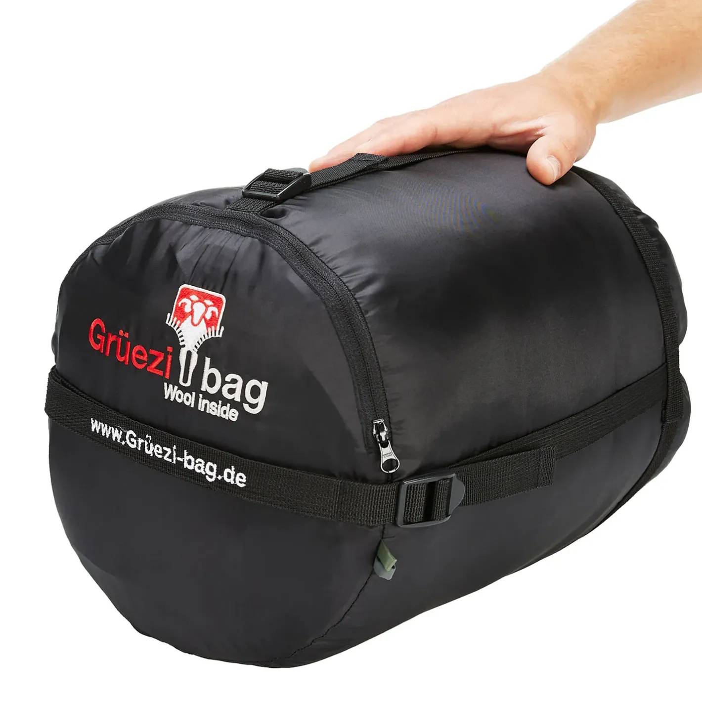 Et Grønnere Valg Dunsoveposer<Grüezi bag Biopod Wolle Survival Grøn (GREENERY)