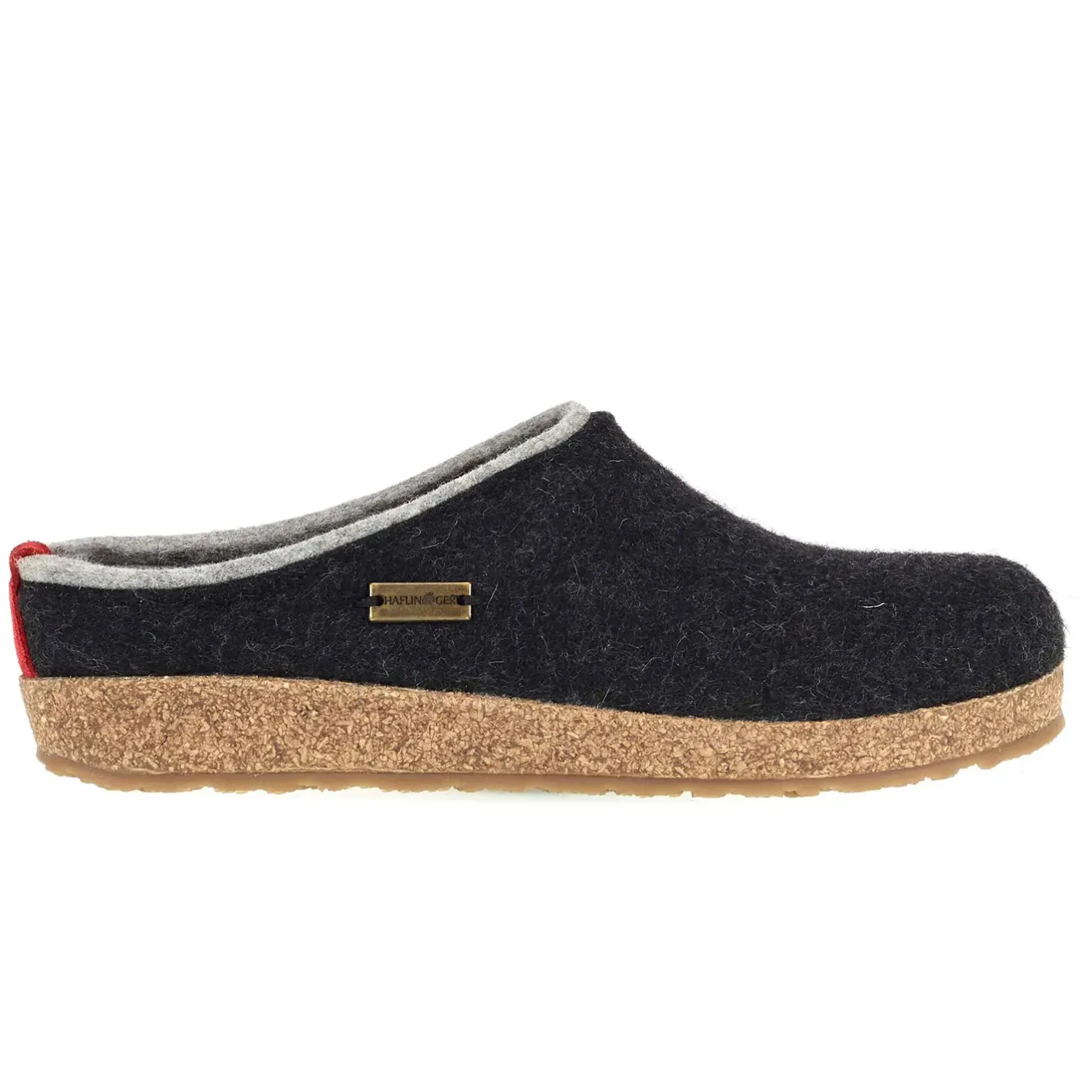 Haflinger Hjemmesko<Grizzly Kris Grå (GRAPHIT)