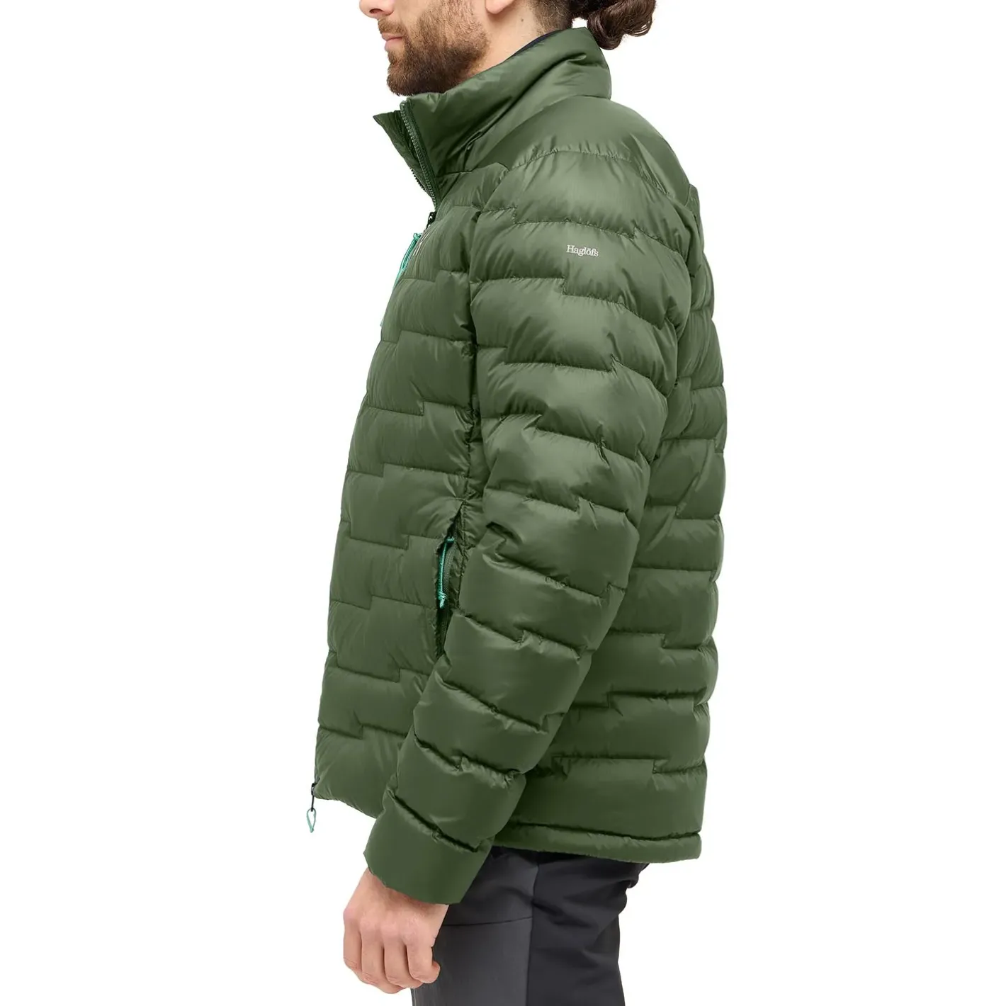 Haglöfs Varme Jakker<Mens Roc Flash Down Jacket Grøn (SEAWEED GREEN)