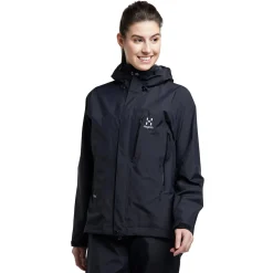 Haglöfs Vandtætte Jakker<Womens Astral GTX Jacket Sort (TRUE BLACK)