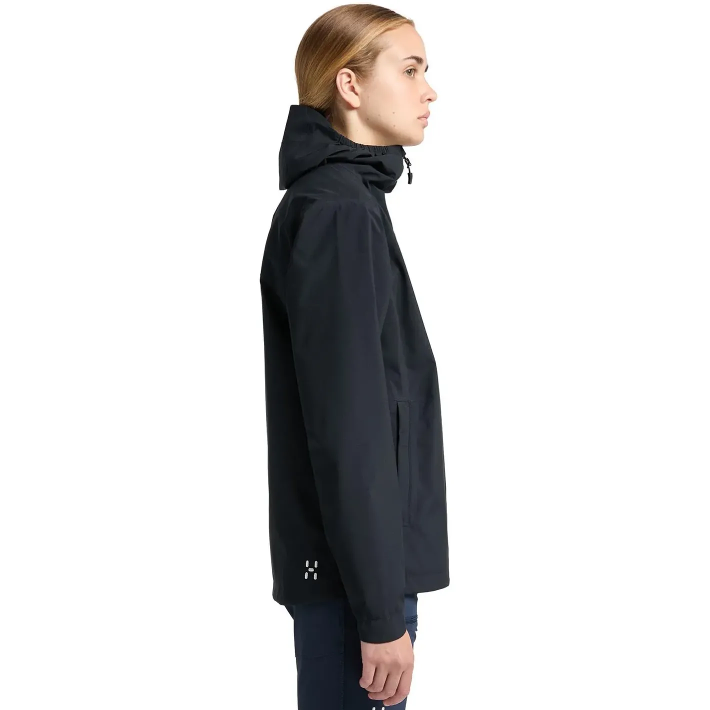 Haglöfs Vandtætte Jakker<Womens Korp Proof Jacket Sort (TRUE BLACK)