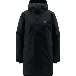 Haglöfs Varme Jakker<Womens Salix Proof Mimic Parka Sort (TRUE BLACK)