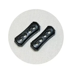 Hanwag Snørrebånd<2 Zone Lacing Lock Sort (BLACK)