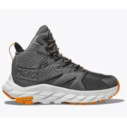 Hoka Vandrestøvler|Vandrestøvler<Mens Anacapa Mid GTX Grå (CASTLEROCK/HARBOR MIST)