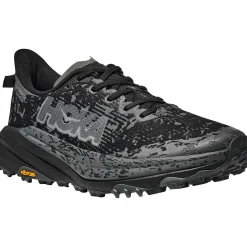 Hoka Løbesko<Mens Speedgoat 6 GTX Wide Sort (BLACK/OUTER ORBIT)