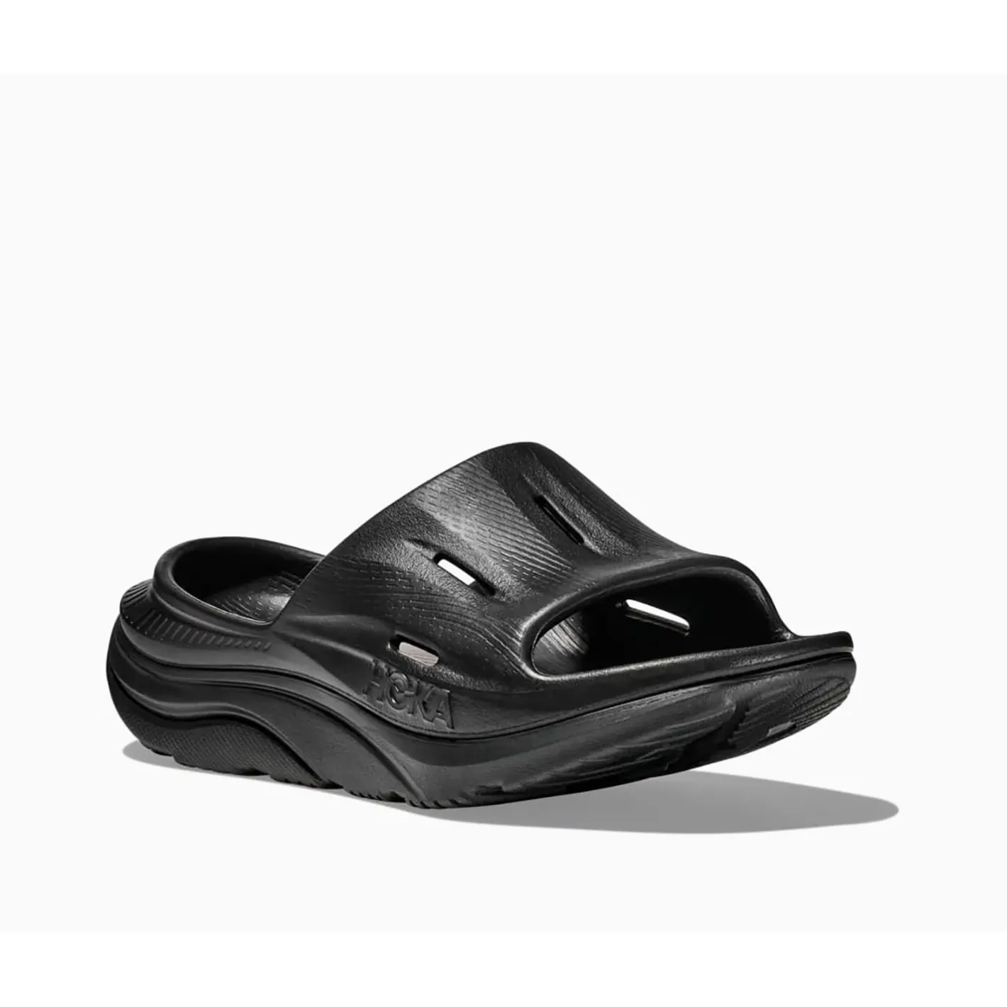 Hoka Sandaler|Sandaler<Ora Recovery Slide 3 Sort (BLACK/BLACK)