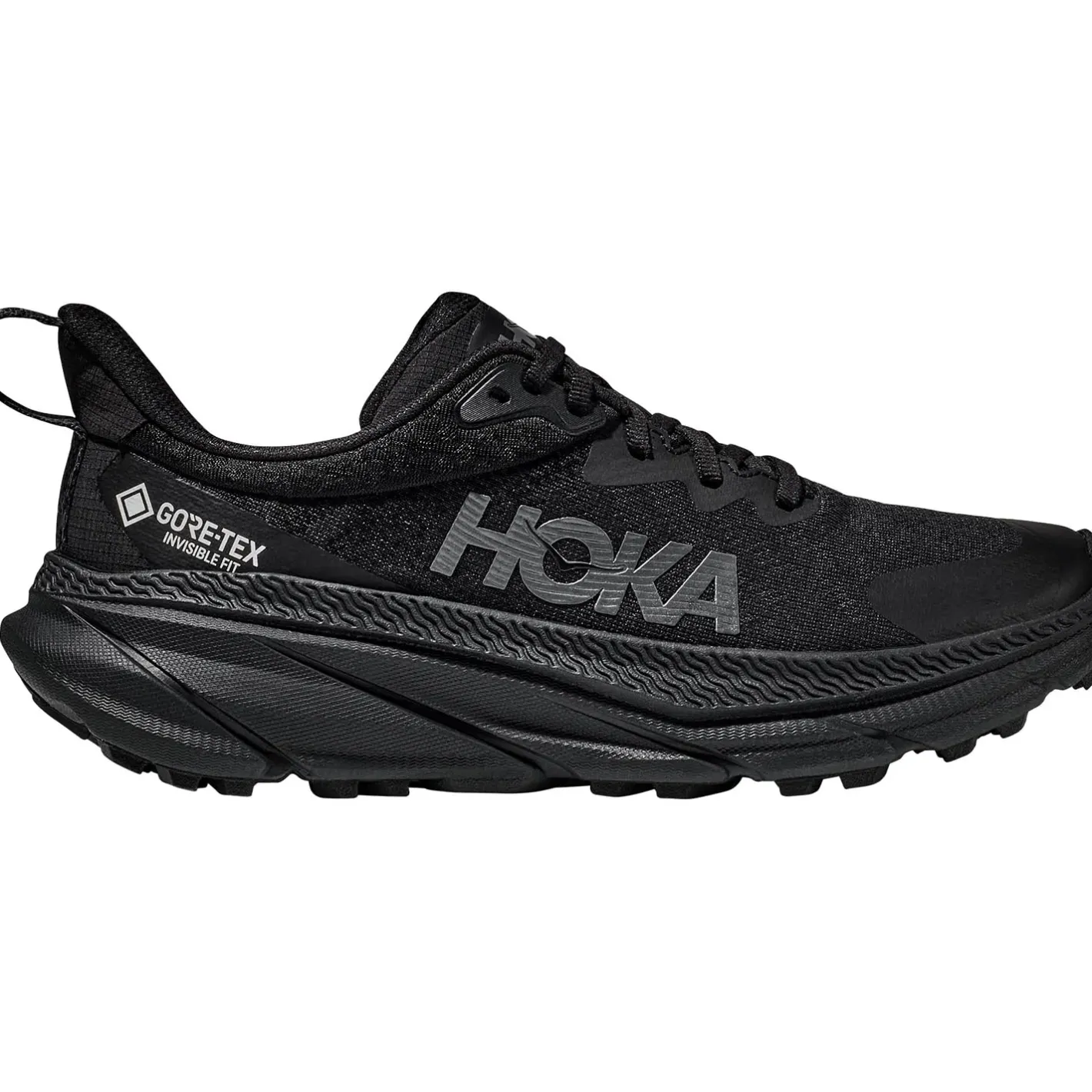 Hoka Løbesko<Womens Challenger 7 GTX Sort (BLACK/BLACK)
