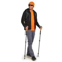 Icebreaker Fleece- Og Uldtrøjer<Mens 360 Realfleece Elemental L/S Zip Hoodie Sort (BLACK)